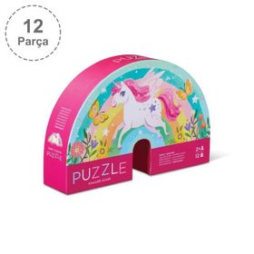 Crocodile 02203 Creek Dekoratif Sweet Unicorn 12 Parçalı Puzzle