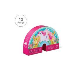 Crocodile 02203 Creek Dekoratif Sweet Unicorn 12 Parçalı Puzzle