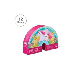 Crocodile 02203 Creek Dekoratif Sweet Unicorn 12 Parçalı Puzzle