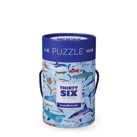 Crocodile Creek 100 Parça Köpek Balıkları Puzzle