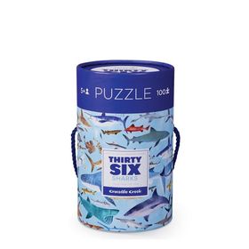 Crocodile Creek 100 Parça Köpek Balıkları Puzzle