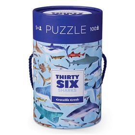 Crocodile Creek 100 Parça Köpek Balıkları Puzzle