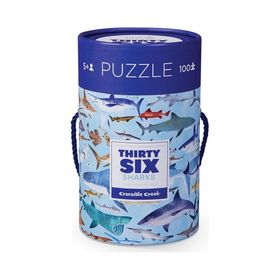 Crocodile Creek 100 Parça Köpek Balıkları Puzzle