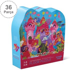 Crocodile Creek Dekoratif 36 Parça Denizkızı Sarayı Puzzle