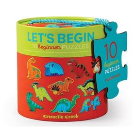 Crocodile Creek İlerleyen Dinozorlar Puzzle