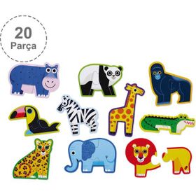 Crocodile Creek İlerleyen Orman Puzzle
