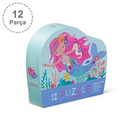 Crocodile Creek Mini 12 Parça Mermaid Dreams Puzzle