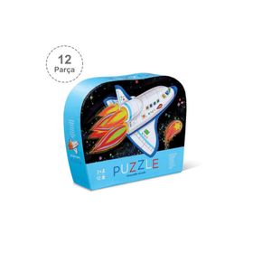Crocodile Creek Roket 12 Parça Puzzle