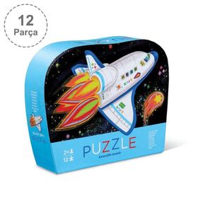 Crocodile Creek Roket 12 Parça Puzzle