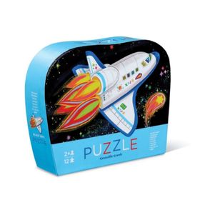 Crocodile Creek Roket 12 Parça Puzzle