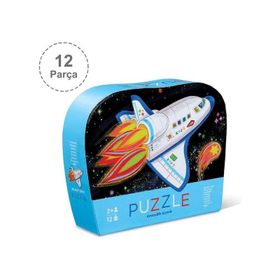 Crocodile Creek Roket 12 Parça Puzzle