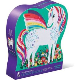 Crocodile Creek Unicorn 36 Parça Puzzle