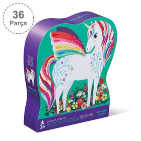 Crocodile Creek Unicorn 36 Parça Puzzle