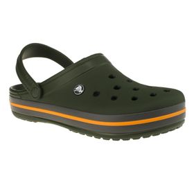 Crocs 11016 Crocband Turuncu-Gri Unisex Sandalet