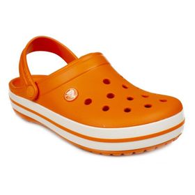 Crocs 11016 Crocband Turuncu-Gri Unisex Sandalet