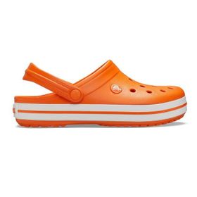 Crocs 11016 Crocband Turuncu-Gri Unisex Sandalet