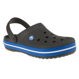 Crocs 11016 G Crocband Siyah-Mavi Unisex Terlik