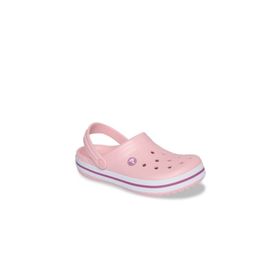 Crocs 11016 Pearl Pink Wild Orchid Crocband Kadın Terlik