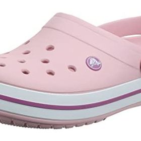 Crocs 11016 Pearl Pink Wild Orchid Crocband Kadın Terlik