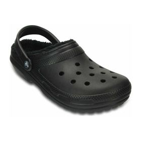 Crocs 203591-060 Classic Lined Clog Siyah Erkek Günlük Terlik