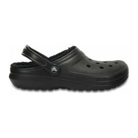Crocs 203591-060 Classic Lined Clog Siyah Erkek Günlük Terlik