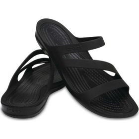 Crocs 203998-060 Swiftwater Siyah Unisex Terlik