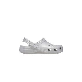 Crocs 205942-0IC Simli Gümüş Classic Glitter Kadın Terlik