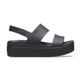 Crocs 206453 060 Brooklyn Low Wedge Black-Black Kadın Terlik