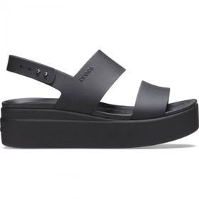 Crocs 206453 060 Brooklyn Low Wedge Black-Black Kadın Terlik