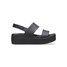 Crocs 206453 060 Brooklyn Low Wedge Black-Black Kadın Terlik