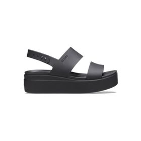 Crocs 206453 060 Brooklyn Low Wedge Black-Black Kadın Terlik