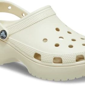 Crocs 206750-2Y2 Bej Classic Platform Clog Kadın Terlik