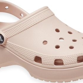 Crocs 206750-4SS Classıc Platform Clog Kadın Pudra Terlik