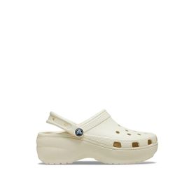 Crocs 206750_2Y2 Bone Classic Platform Clog Kadın Terlik