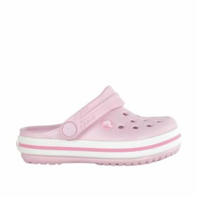 Crocs 207005-6GD Crocband Clog Pembe Çoçuk Terlik