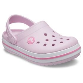 Crocs 207005-6GD Crocband Clog Pembe Çoçuk Terlik