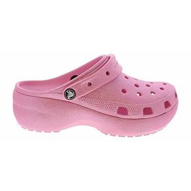 Crocs 207241-6WY Platform Glitter Clogs Pembe Kadın Terlik