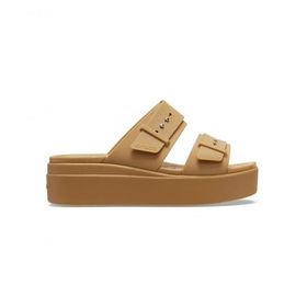Crocs 207431-2HI Brooklyn Buckle LowWdg Kadın Terlik