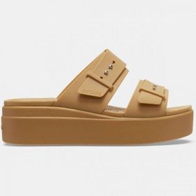 Crocs 207431-2HI Brooklyn Buckle LowWdg Kadın Terlik