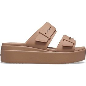 Crocs 207431-2Q9 Brooklyn Buckle Low Wedge Kadın Terlik