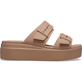 Crocs 207431-2Q9 Brooklyn Buckle Low Wedge Kadın Terlik