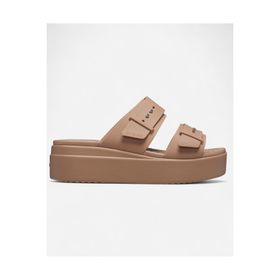 Crocs 207431-2Q9 Brooklyn Buckle Low Wedge Kadın Terlik