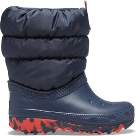 Crocs 207683 Classic Neo Puff Boot T Lacivert Çocuk Bot