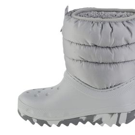 Crocs 207684 Black Classic Neo Puff Unisex Çocuk Kar Botu