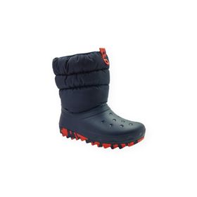 Crocs 207684 Black Classic Neo Puff Unisex Çocuk Kar Botu