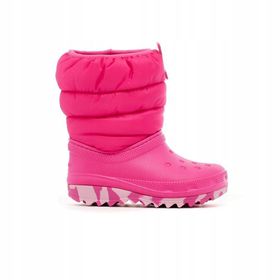Crocs 207684 Black Classic Neo Puff Unisex Çocuk Kar Botu