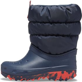Crocs 207684 Classic Neo Puff Boot T Lacivert Çocuk Bot
