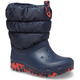 Crocs 207684 Classic Neo Puff Boot T Lacivert Çocuk Bot
