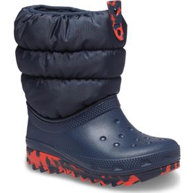 Crocs 207684 Classic Neo Puff Boot T Lacivert Çocuk Bot