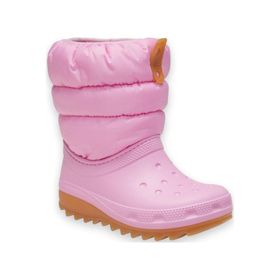 Crocs 207684 Classic Neo Puff Boot T Pembe Çocuk Bot